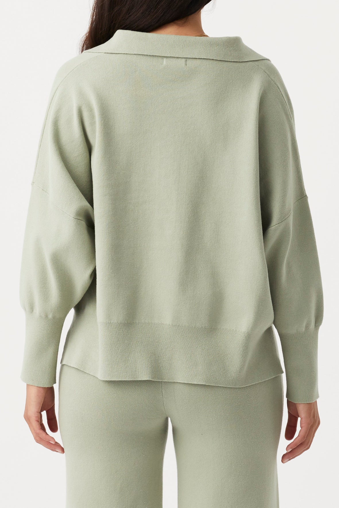 Easton Organic Cotton Sweater - Sage