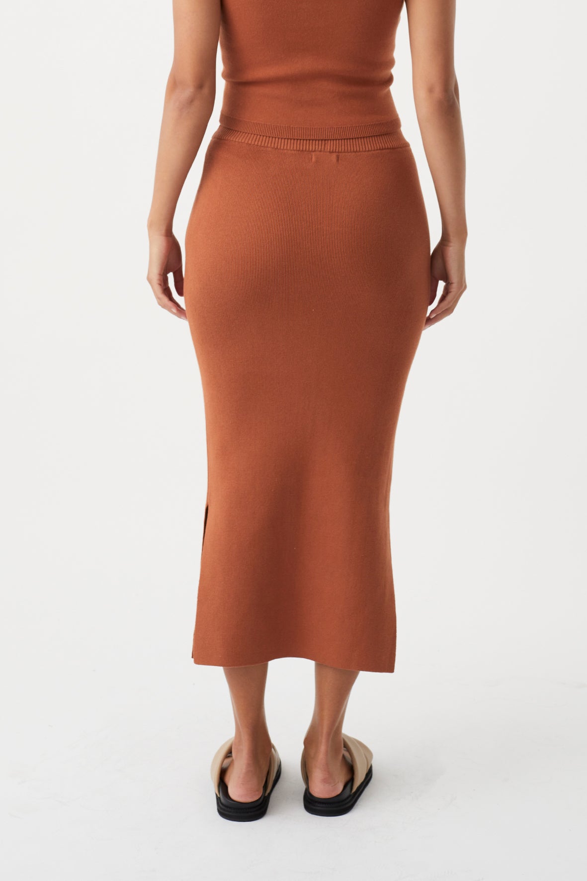 Harper Skirt - Tobacco