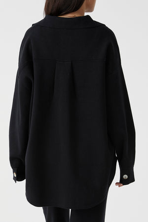Remy Shirt Jacket - Black