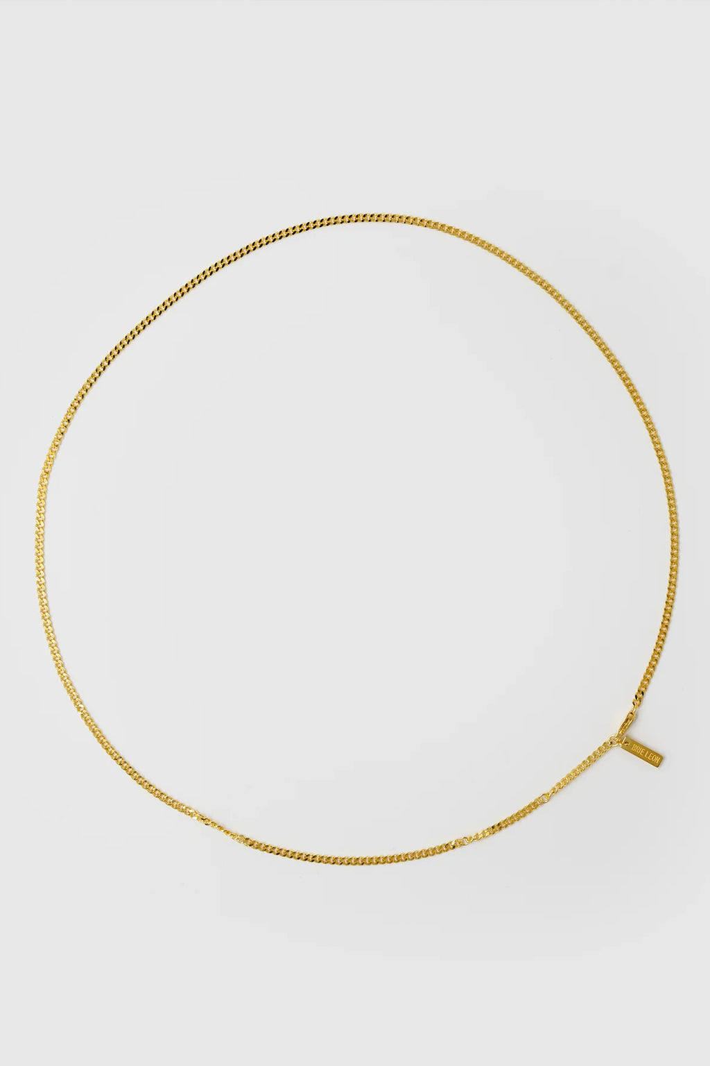 Brie Leon - Curb Chain Necklace - Gold