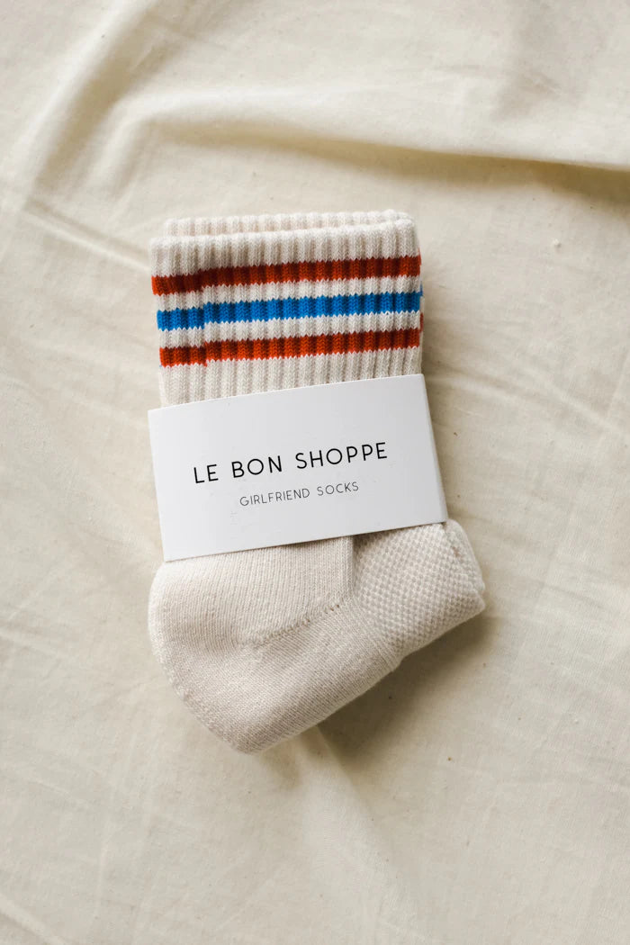 Le Bon Shoppe Girlfriend Socks - Leche