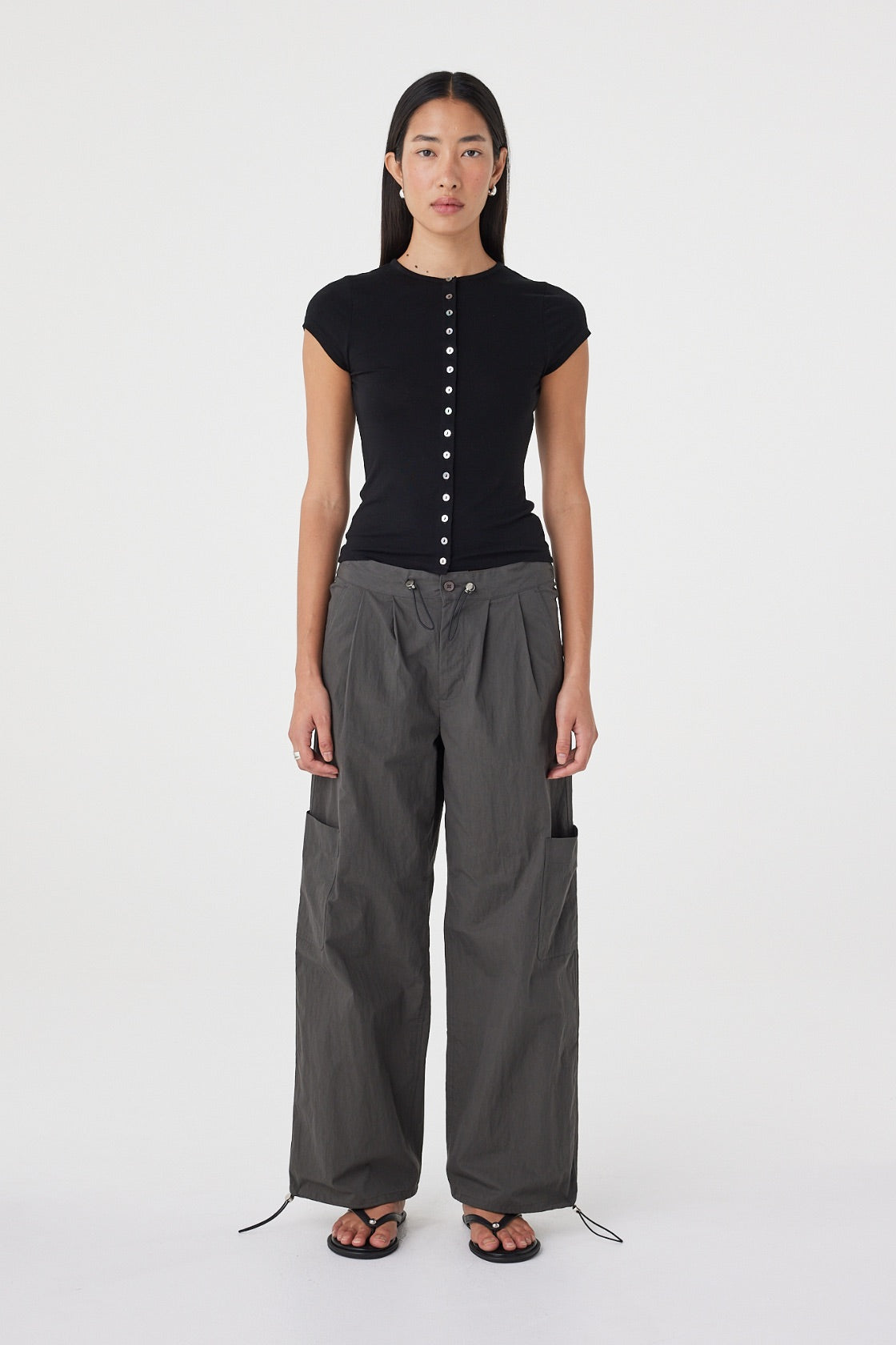 Addie Pant - Charcoal