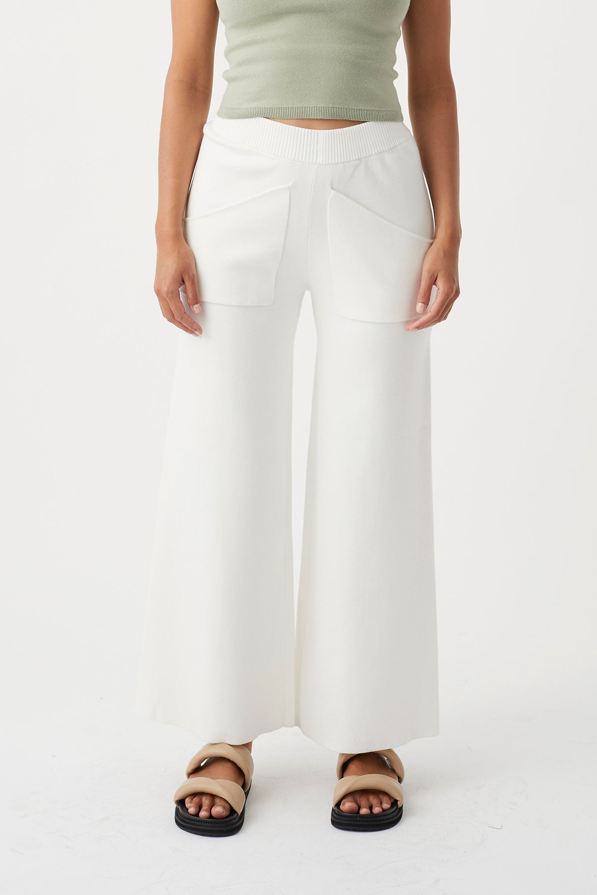 Jamie Organic Cotton Pant - Cream