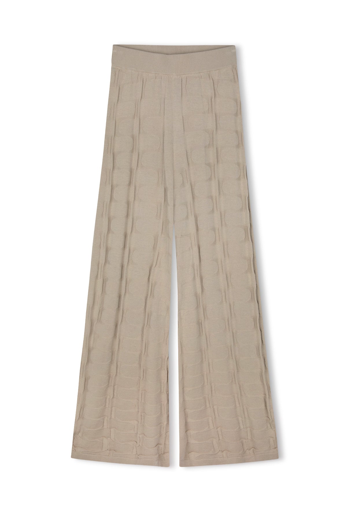 Lara Organic Cotton Pant - Taupe