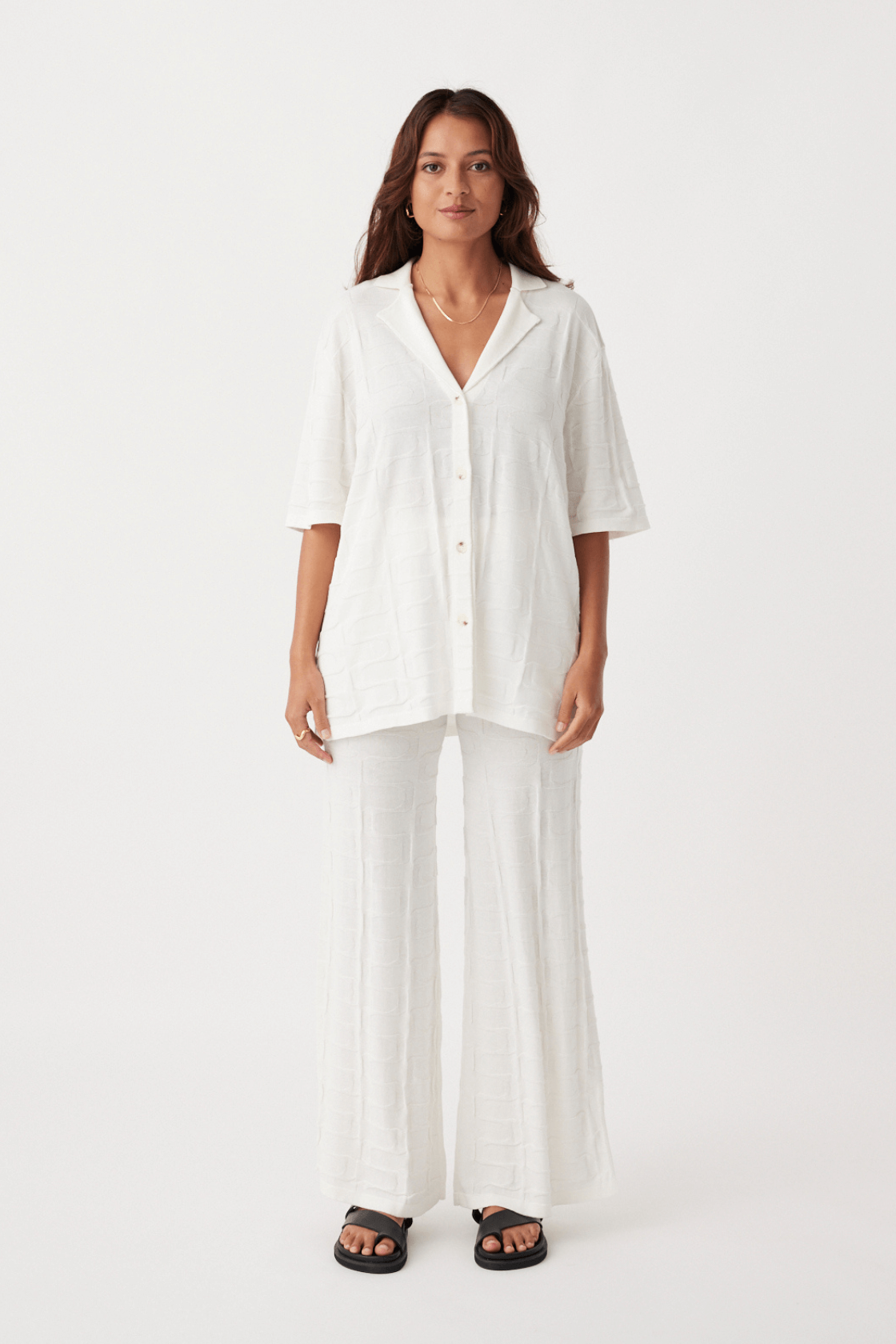 Lara Organic Cotton Shirt - Cream