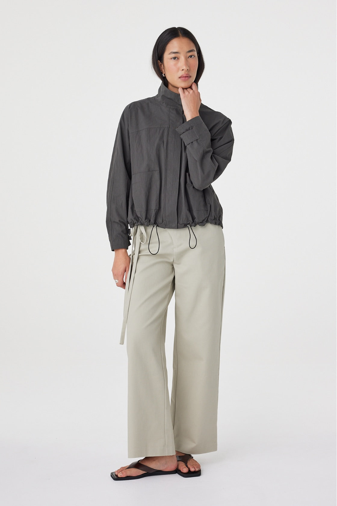 Addie Jacket - Charcoal