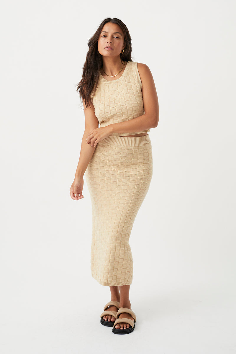 Sierra Skirt - Oat