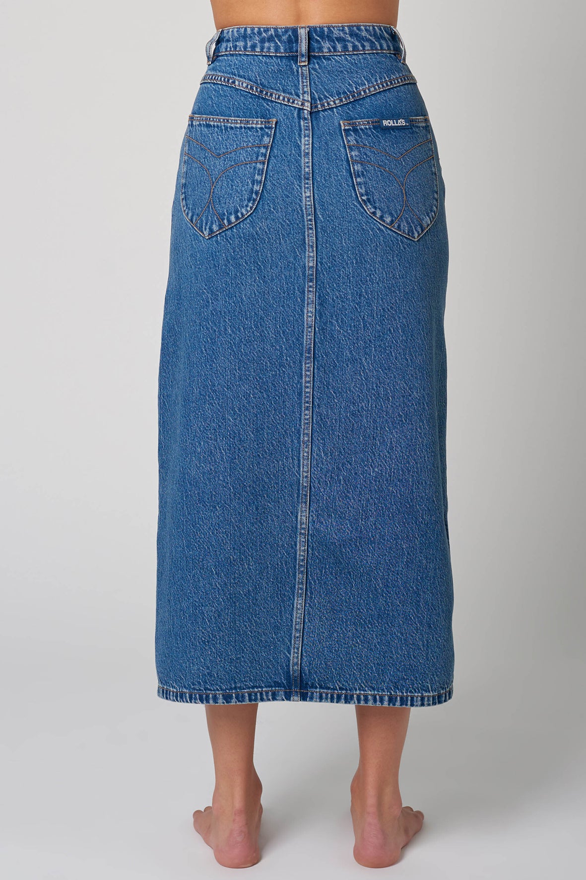 Rolla's Chicago Skirt - Lyocell Blue