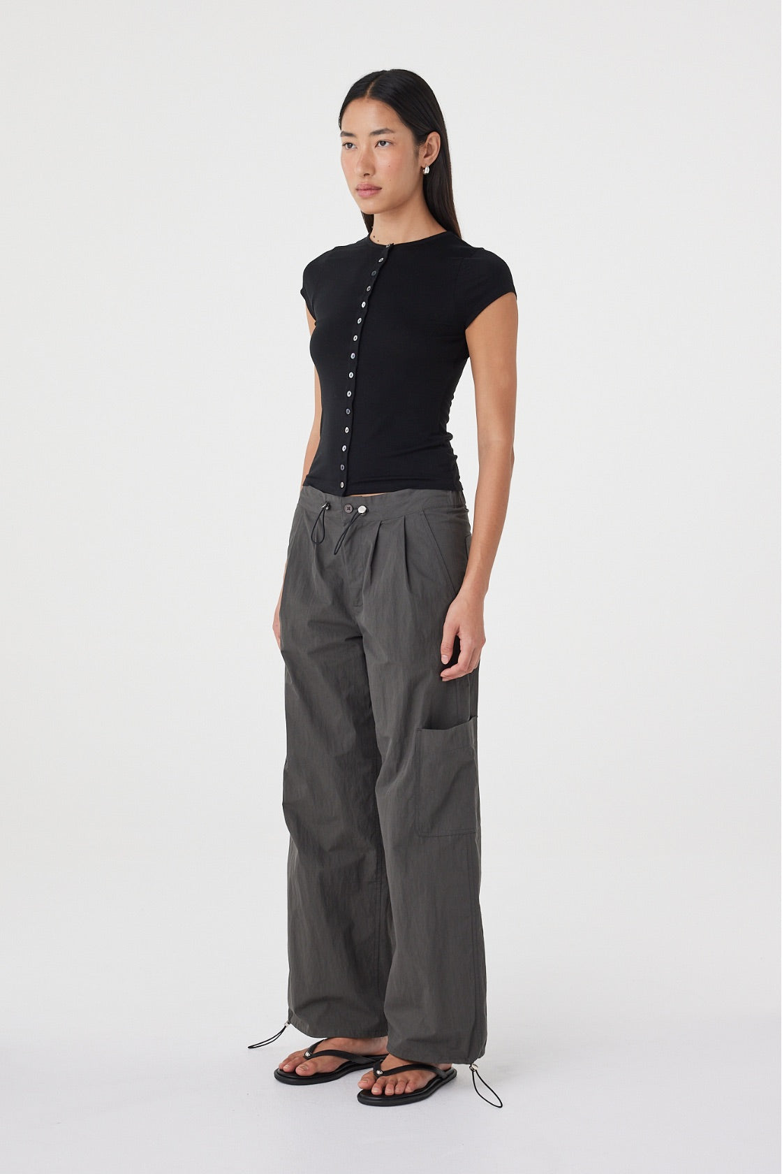 Addie Pant - Charcoal