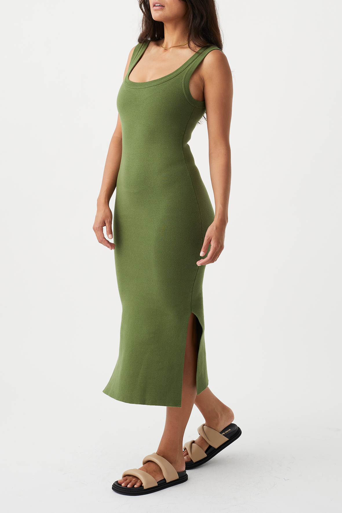 Esta Organic Cotton Dress - Caper