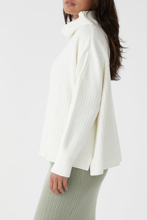 Iris Knit Sweater - Cream