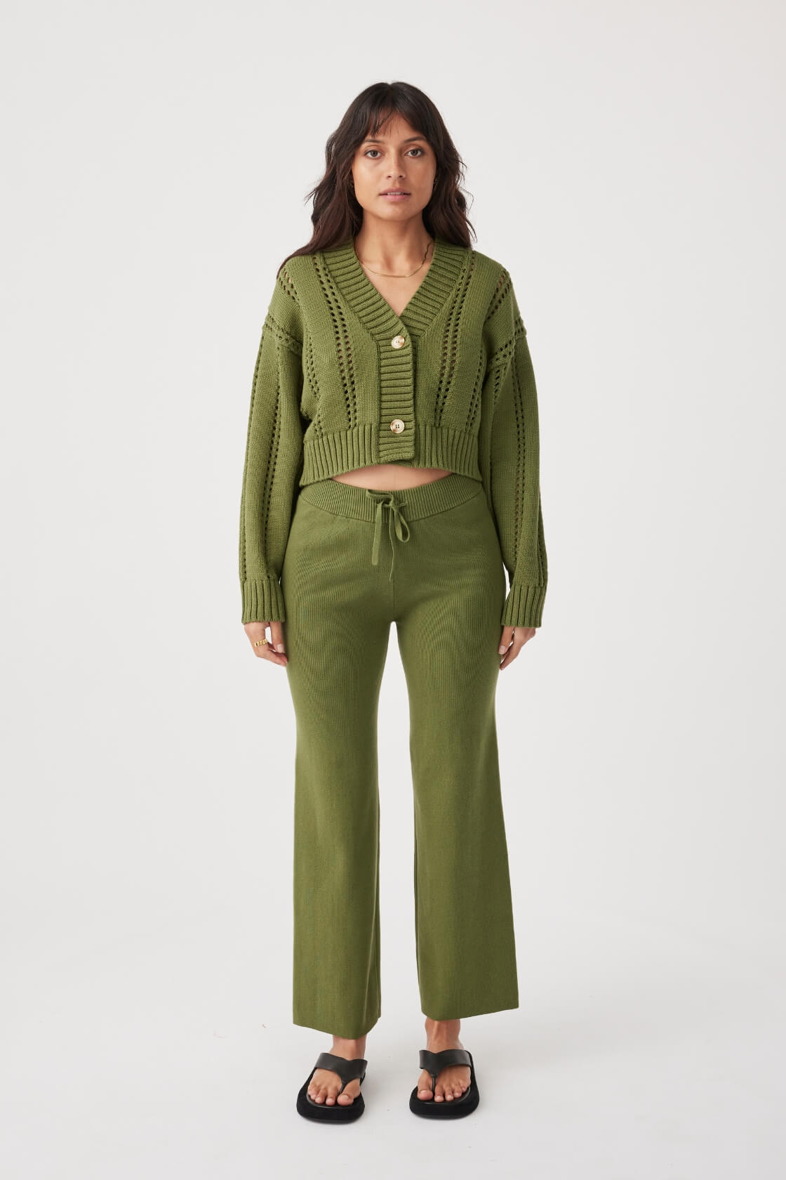 Noa Organic Cotton Pant - Caper