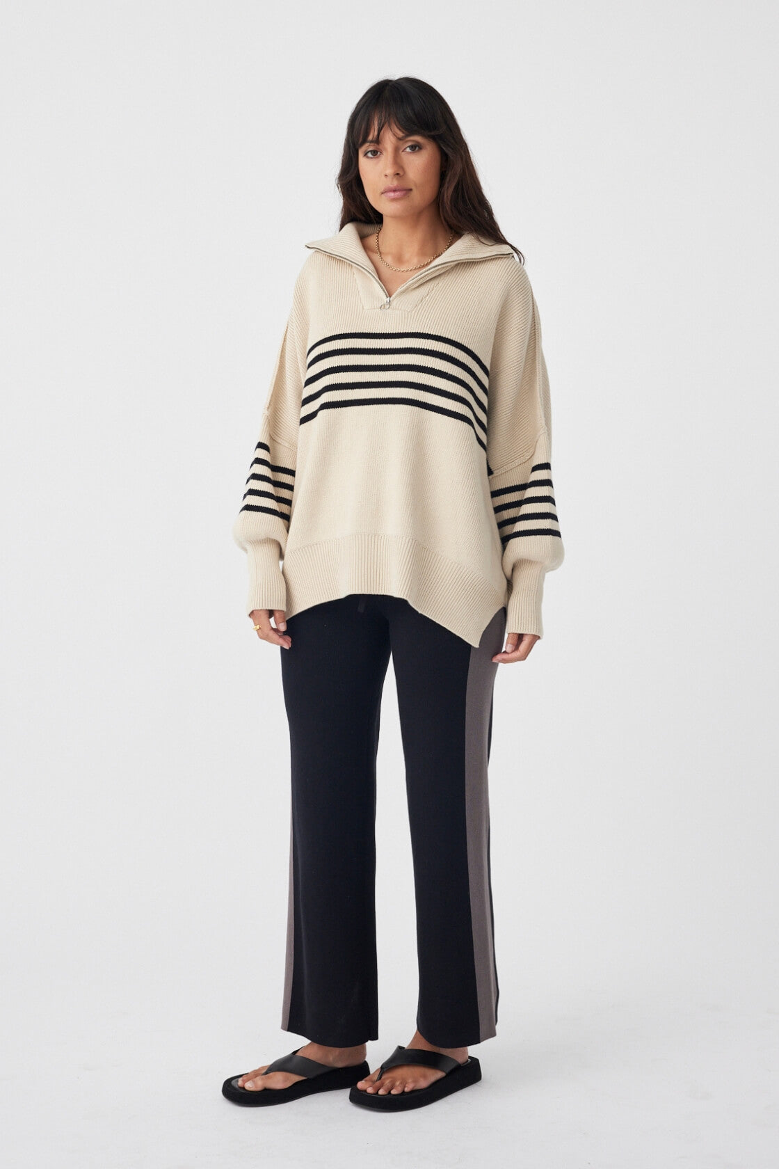 Neo Organic Cotton Pant - Black & Grey