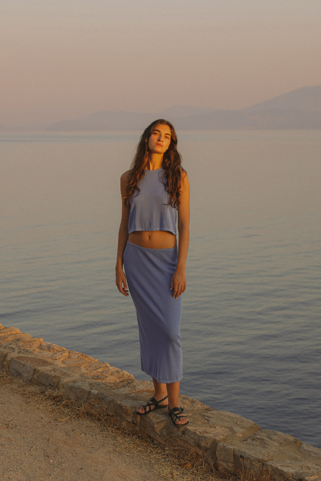 Theo Tank - Pacific Blue