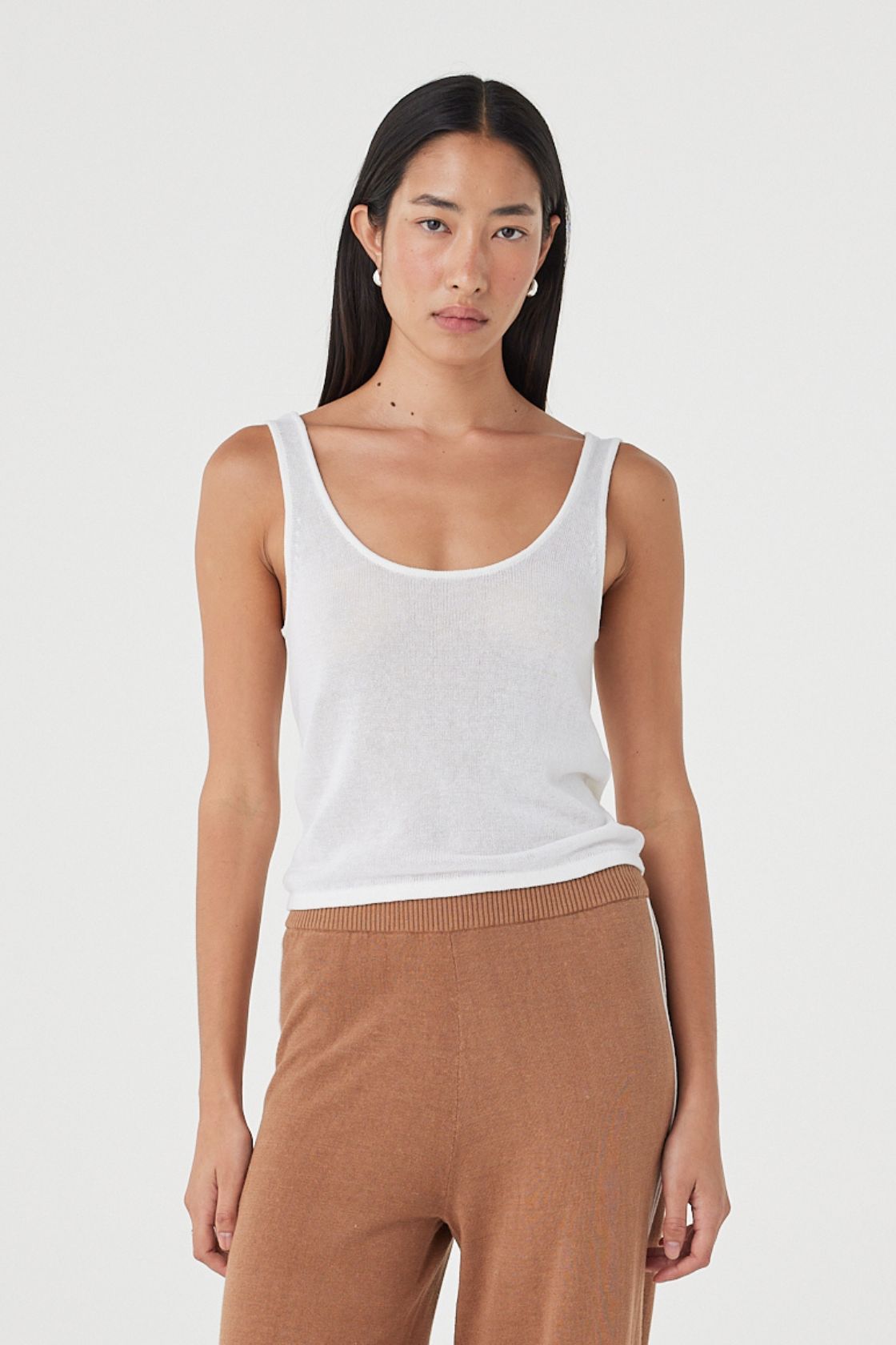 Nika Tank - Cream