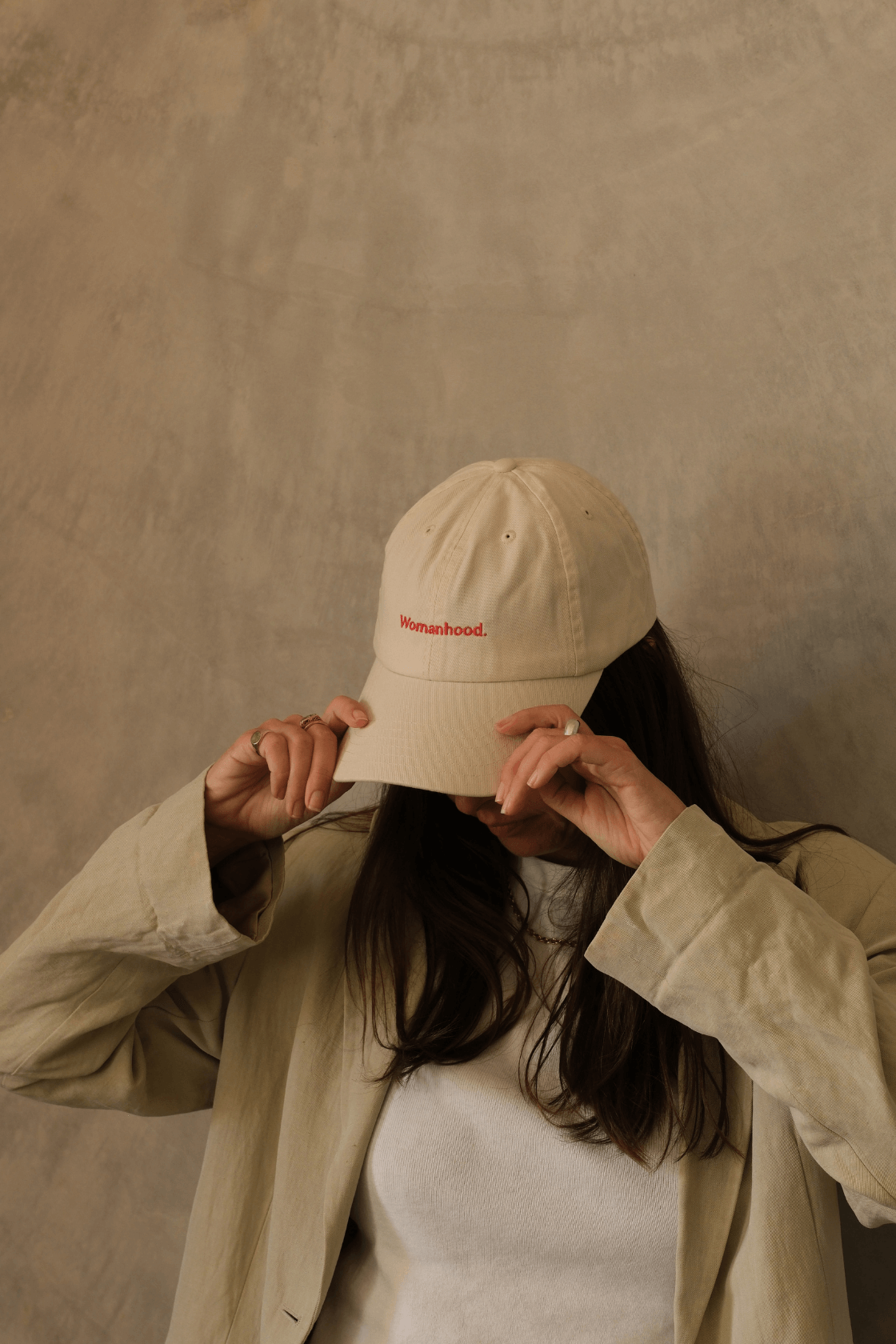 Womanhood Cap - Cream