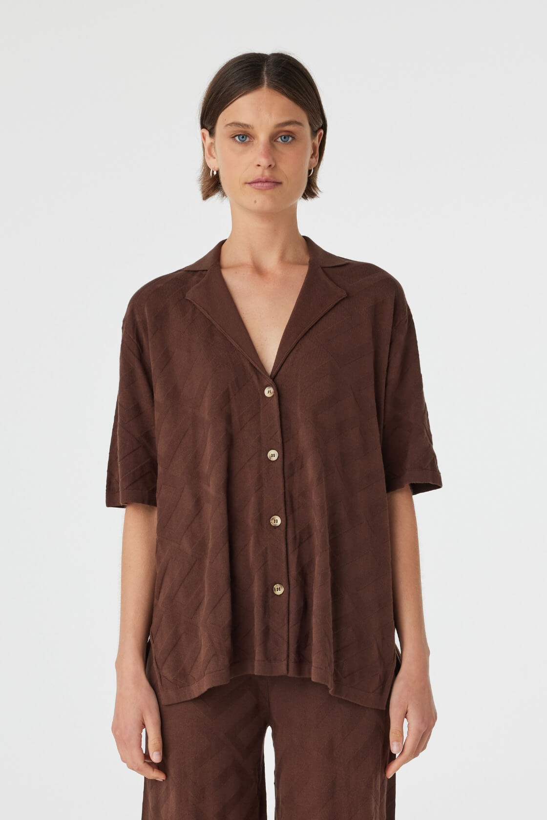 Aria Shirt - Espresso