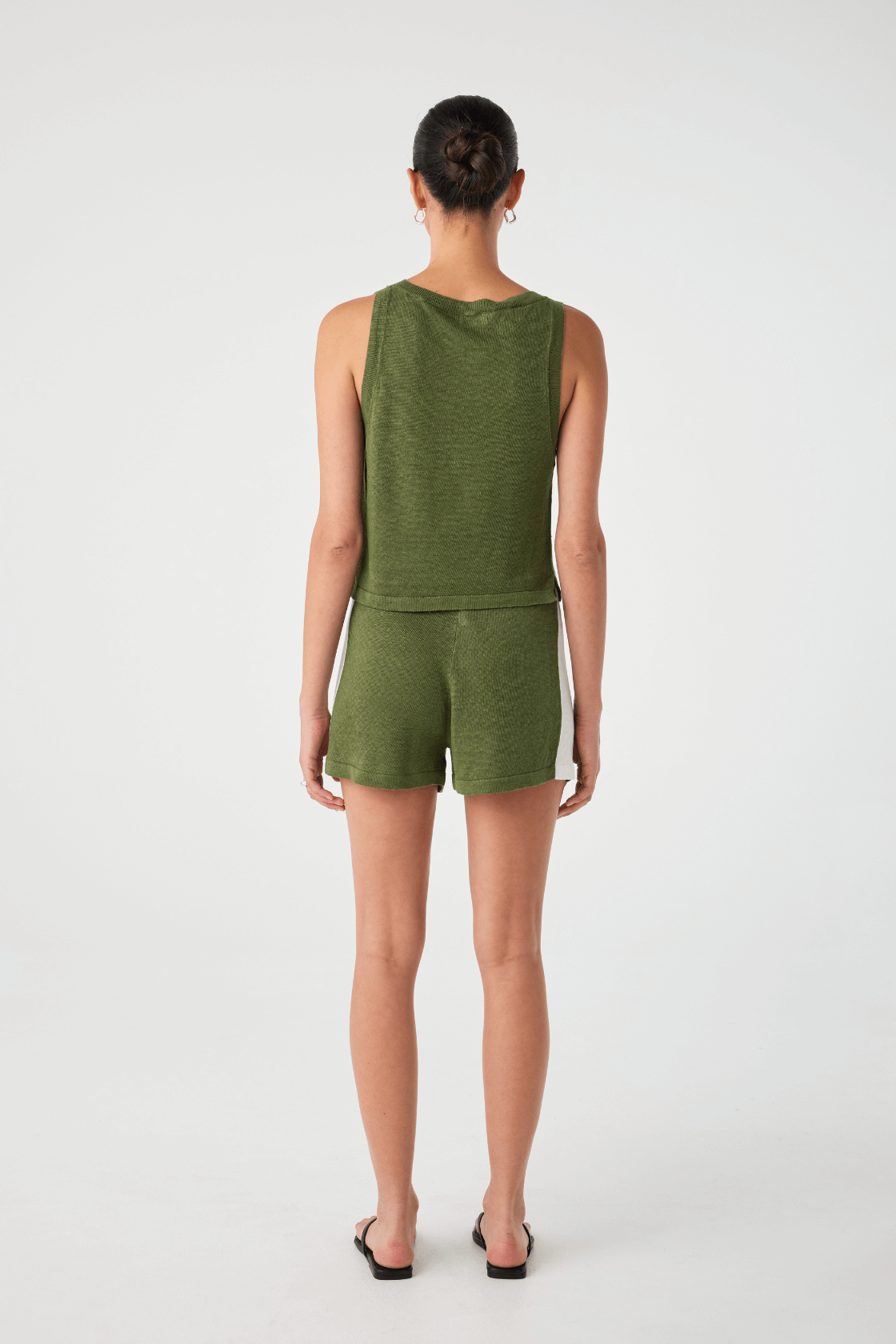 Hugo Linen Knit Tank - Caper