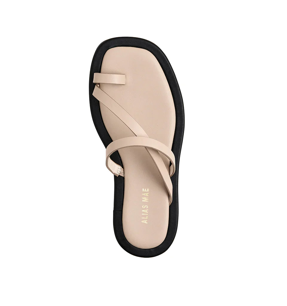 Alias Mae - Kendra Slide - Cream Leather