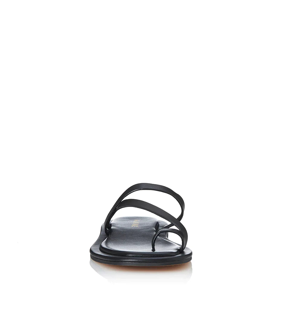 Alias Mae - Kendra Slide - Black Leather