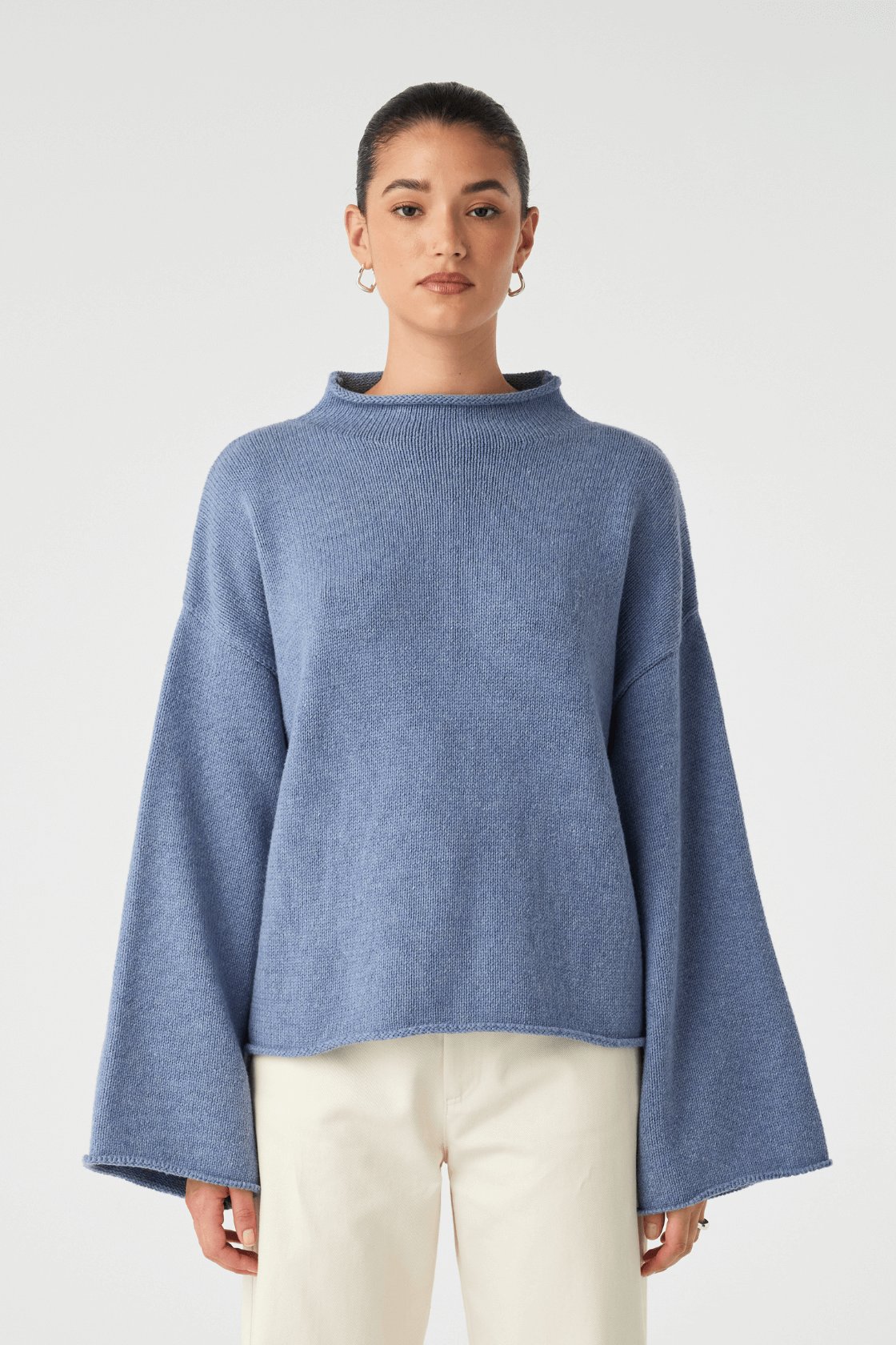 Maeve Sweater - Denim Blue