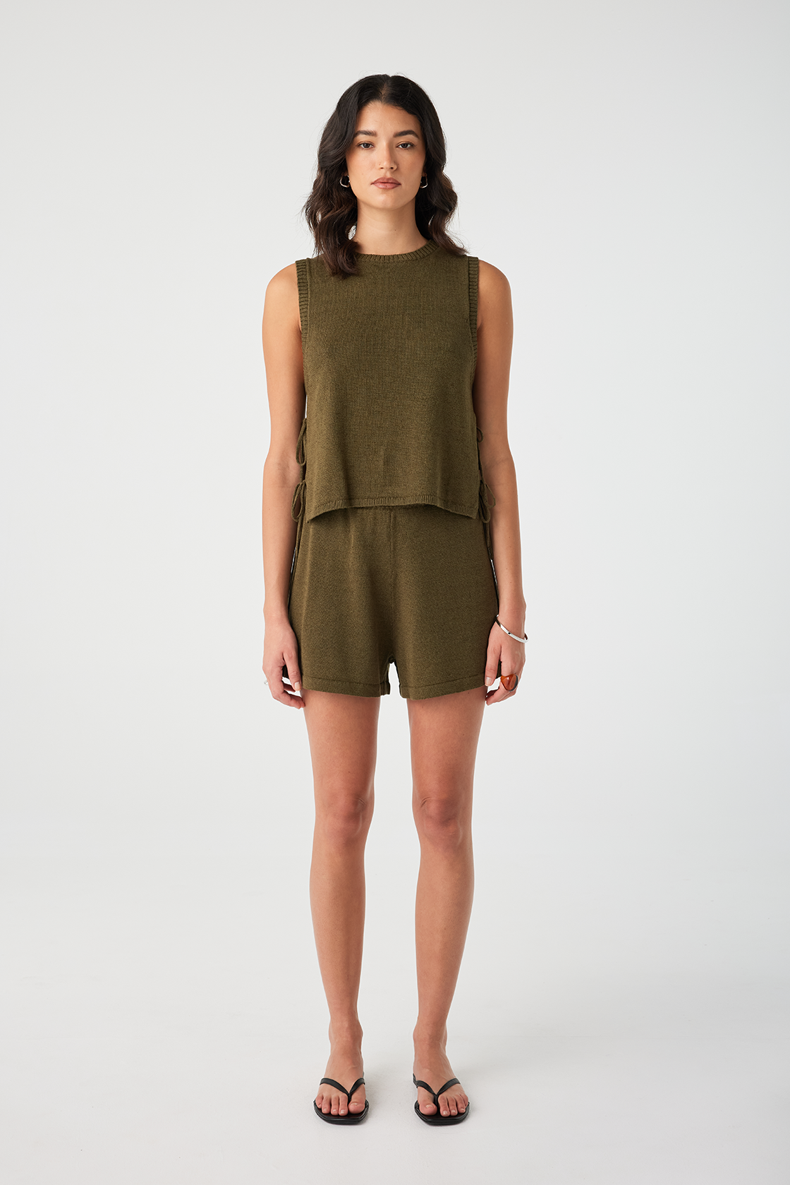 Poppy Short - Olive