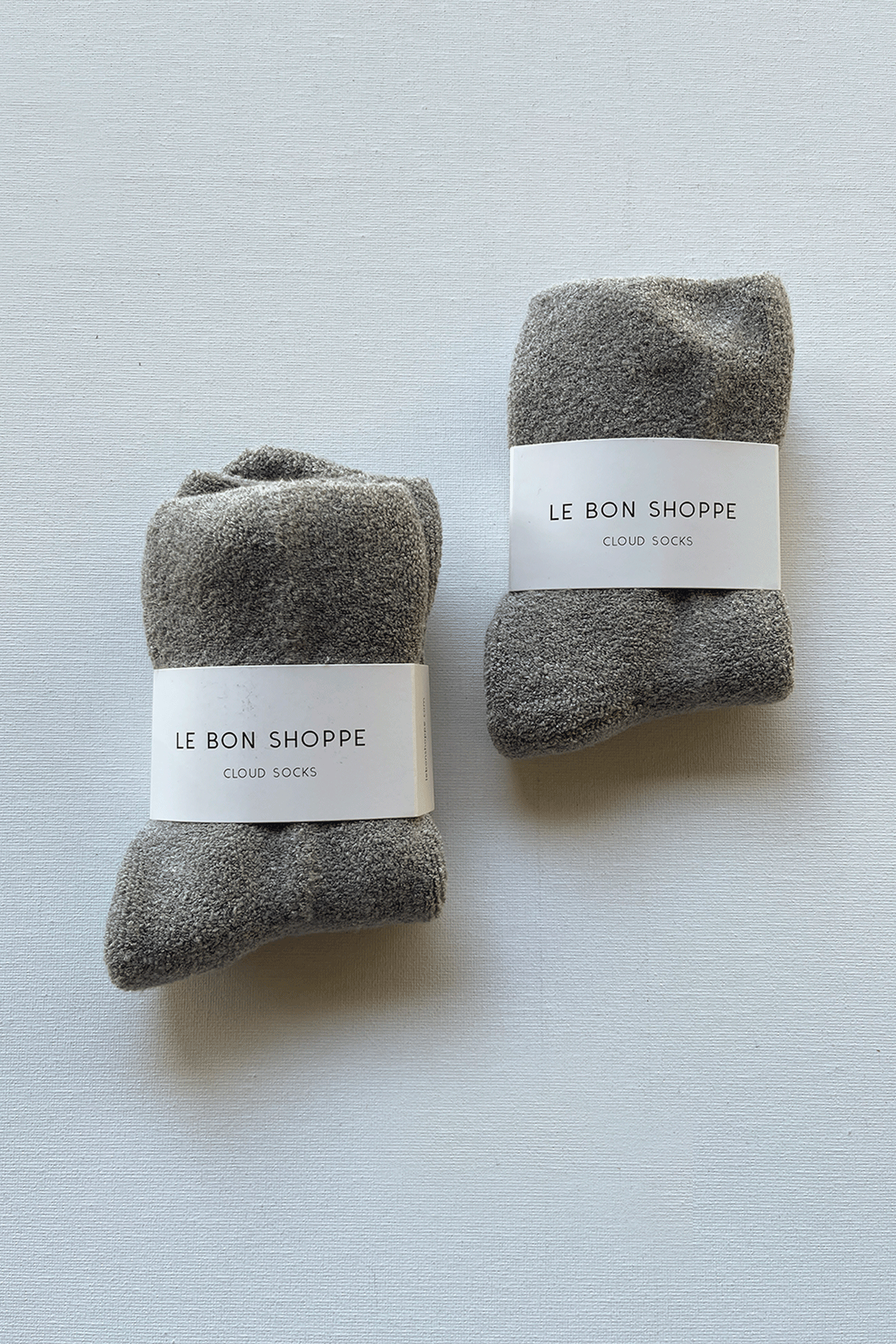 Le Bon Shoppe - Cloud Socks - Heather Grey