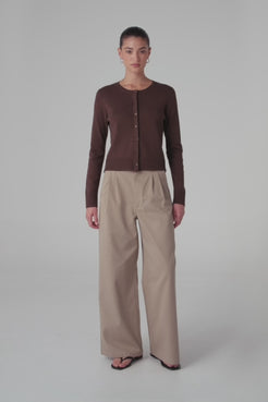 Flynn Cardigan - Espresso | ecom video