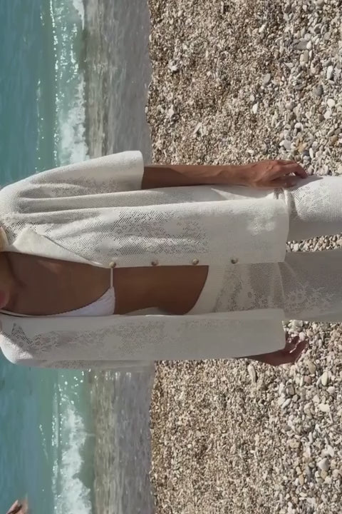 Crochet Pants in Hemp Cotton – Full Length Summer Style