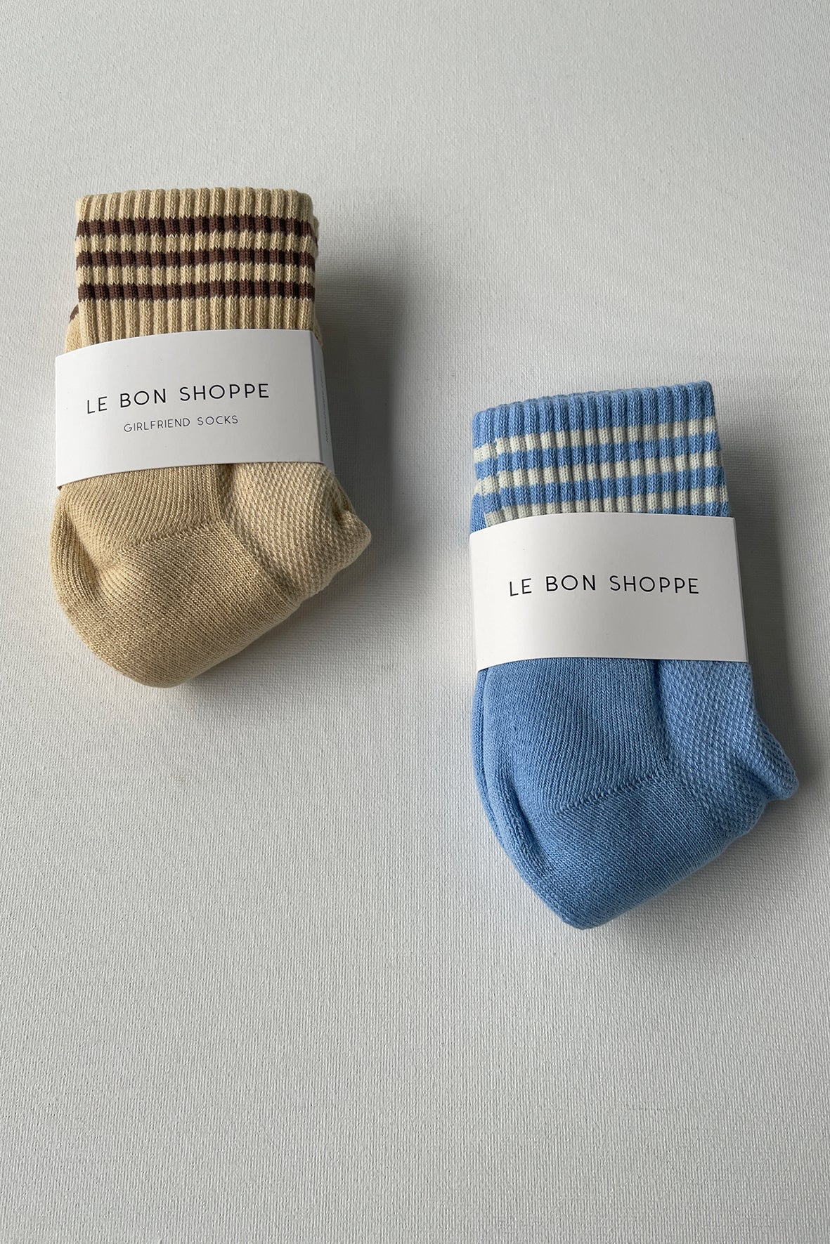 Le Bon Shoppe Girlfriend Socks - Parisian Blue
