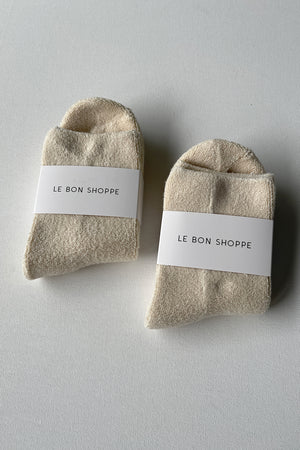 Le Bon Shoppe Cloud Socks - Ecru