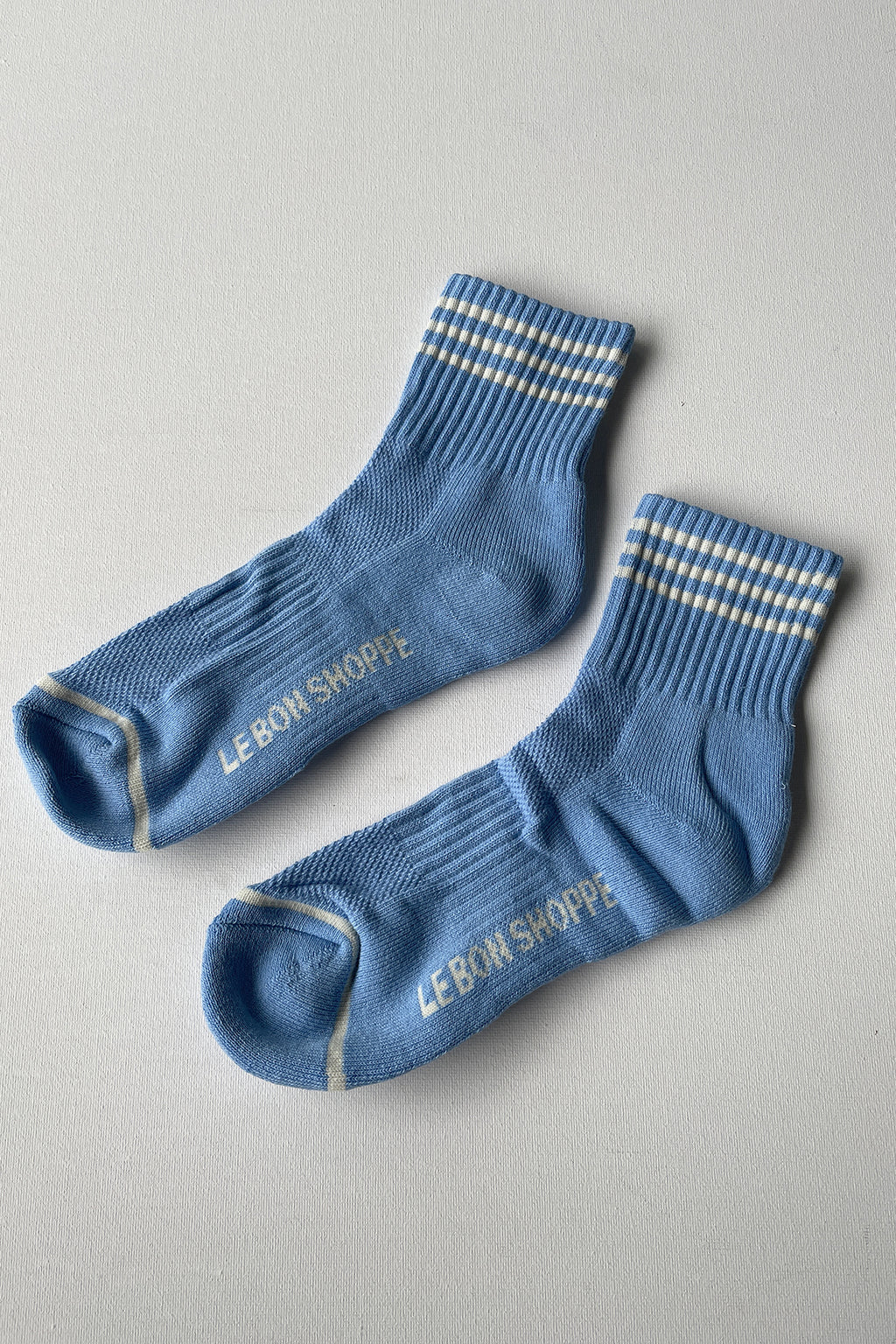 Le Bon Shoppe Girlfriend Socks - Parisian Blue
