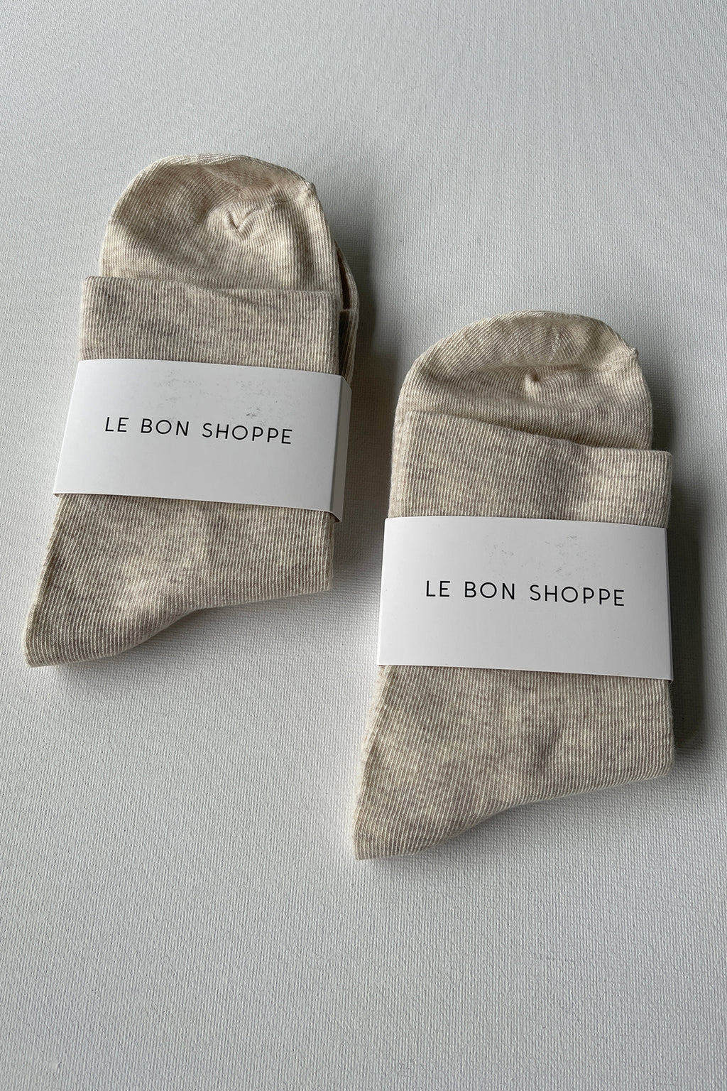 Le Bon Shoppe Sneaker Socks - Oatmeal