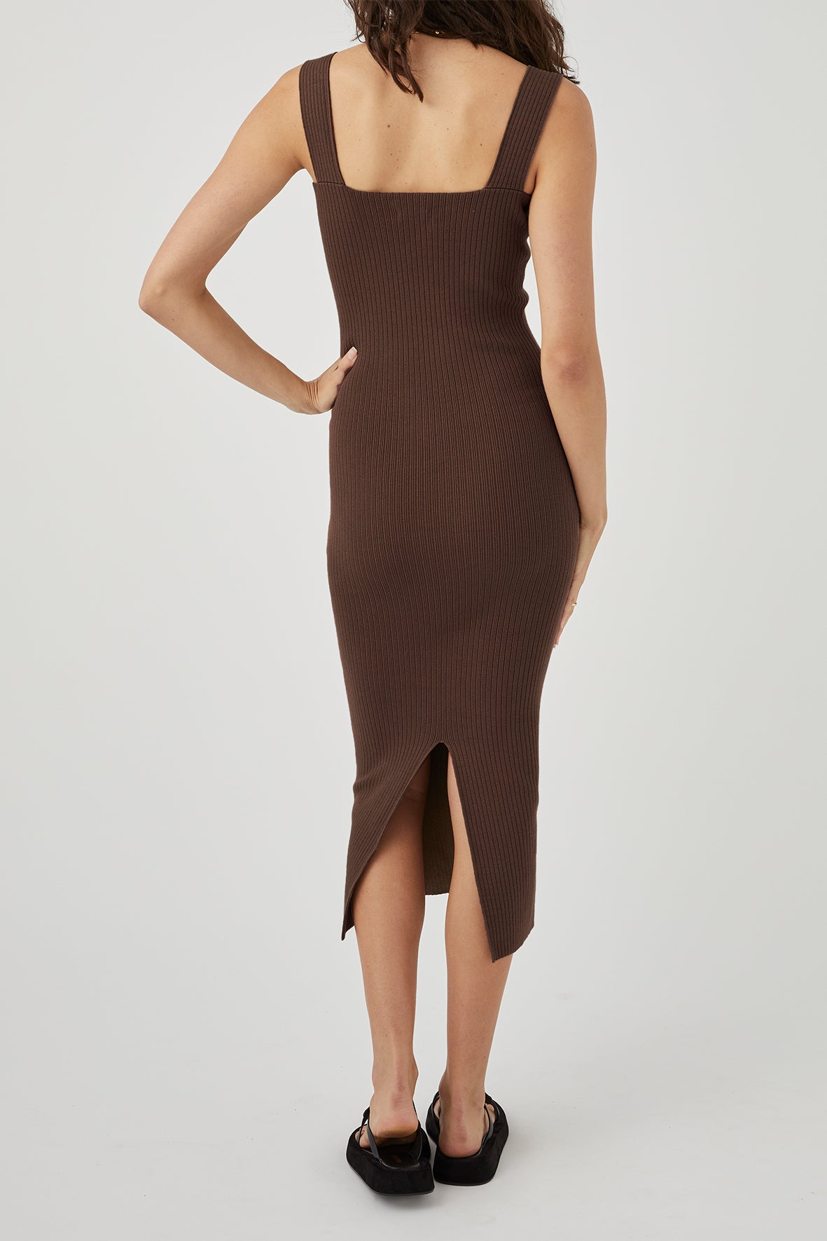 Tully Dress - Chocolate