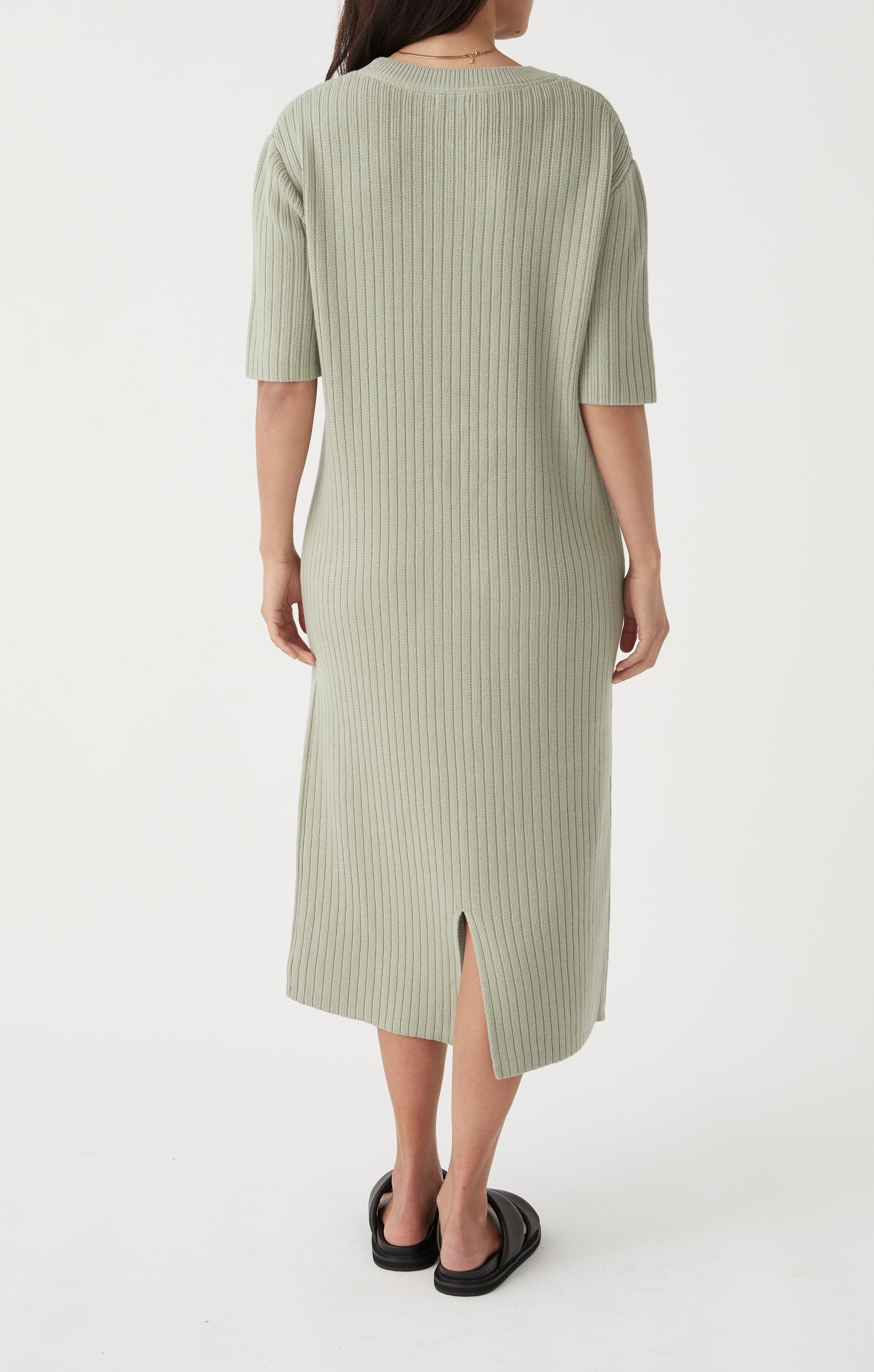 Adaline Organic Cotton Dress - Sage