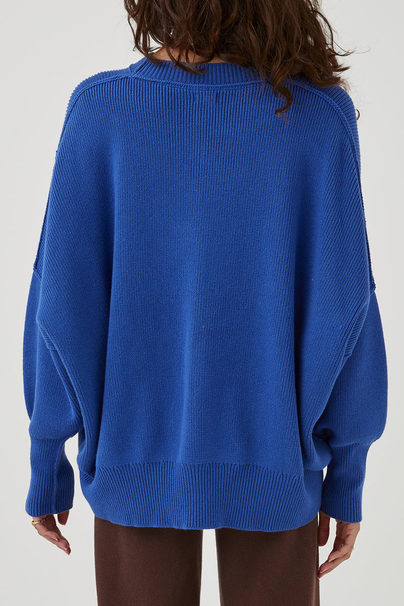 Harper Sweater - Sapphire