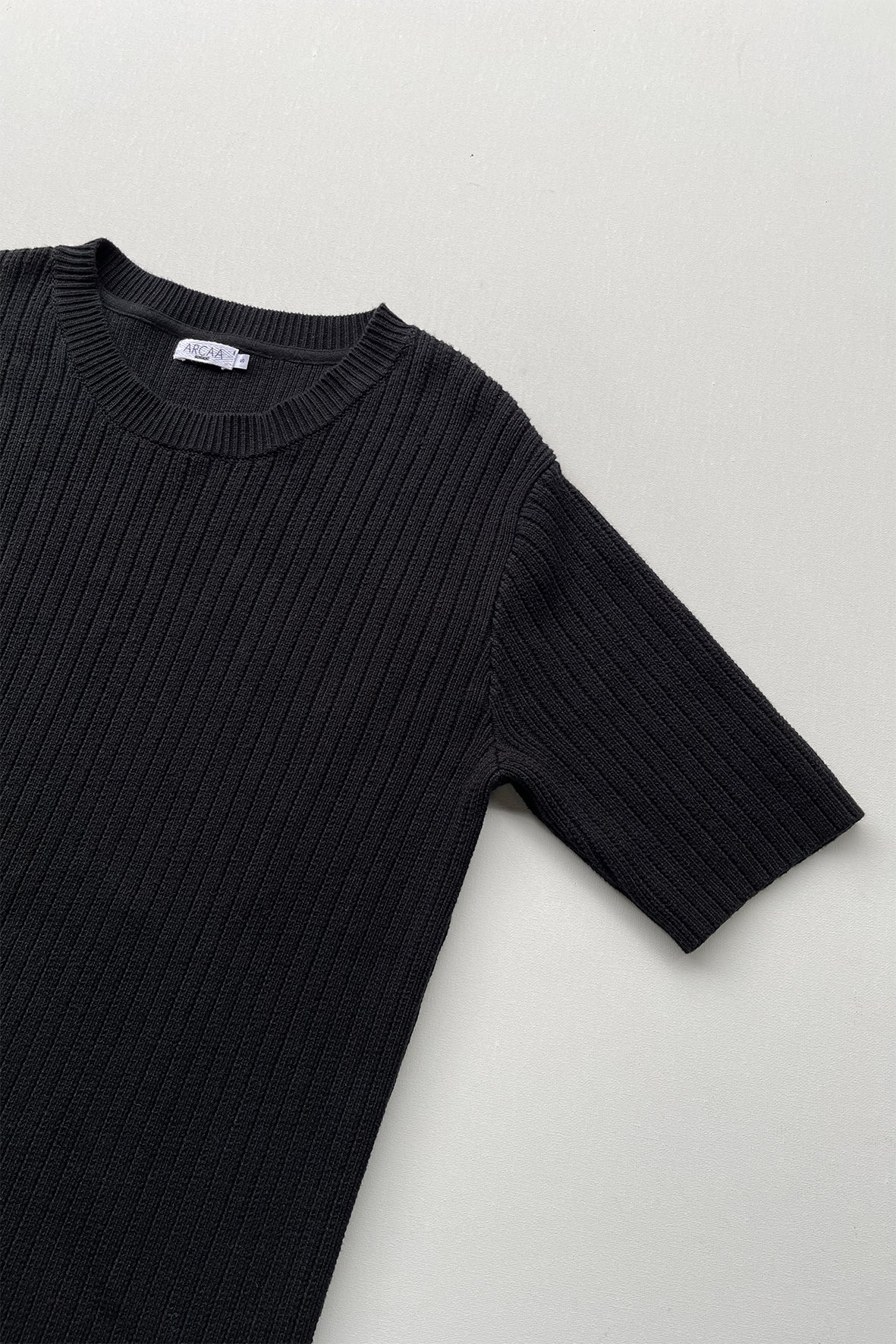 Adaline Organic Cotton Dress - Black
