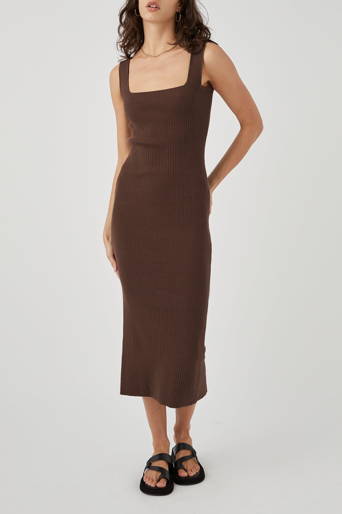Tully Dress - Chocolate