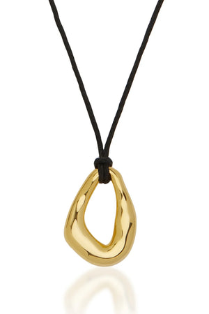 Saint Valentine Miro Pendant Necklace Gold Arcaa