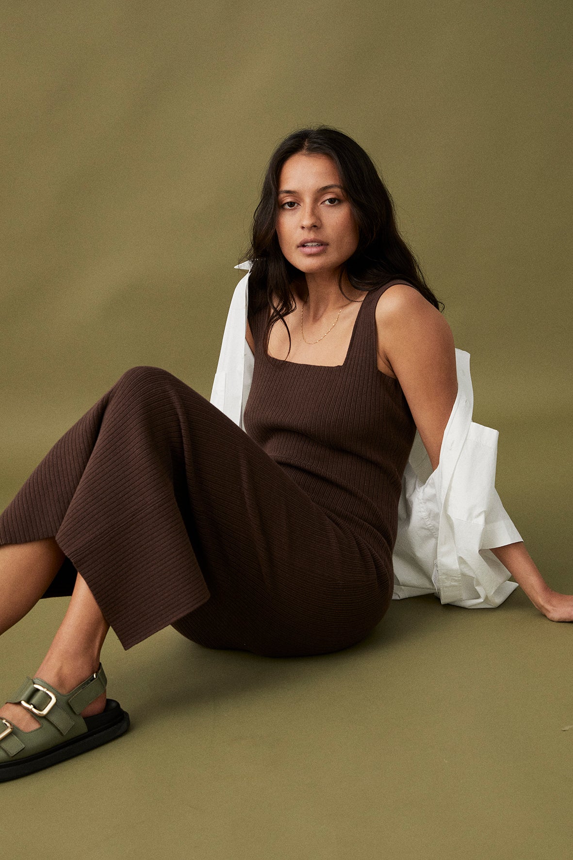 Tully Dress - Chocolate