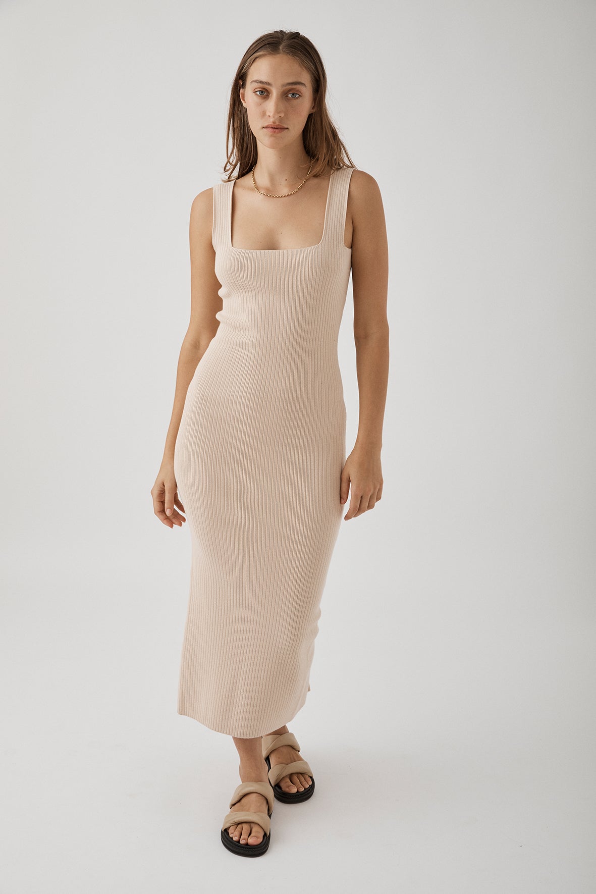Tully Dress - Sand