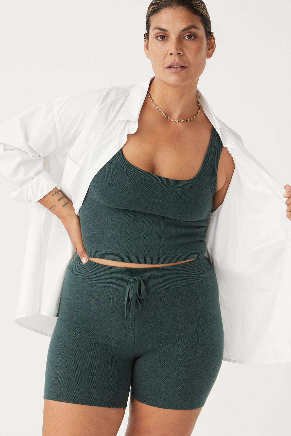 Esta Short - Forest