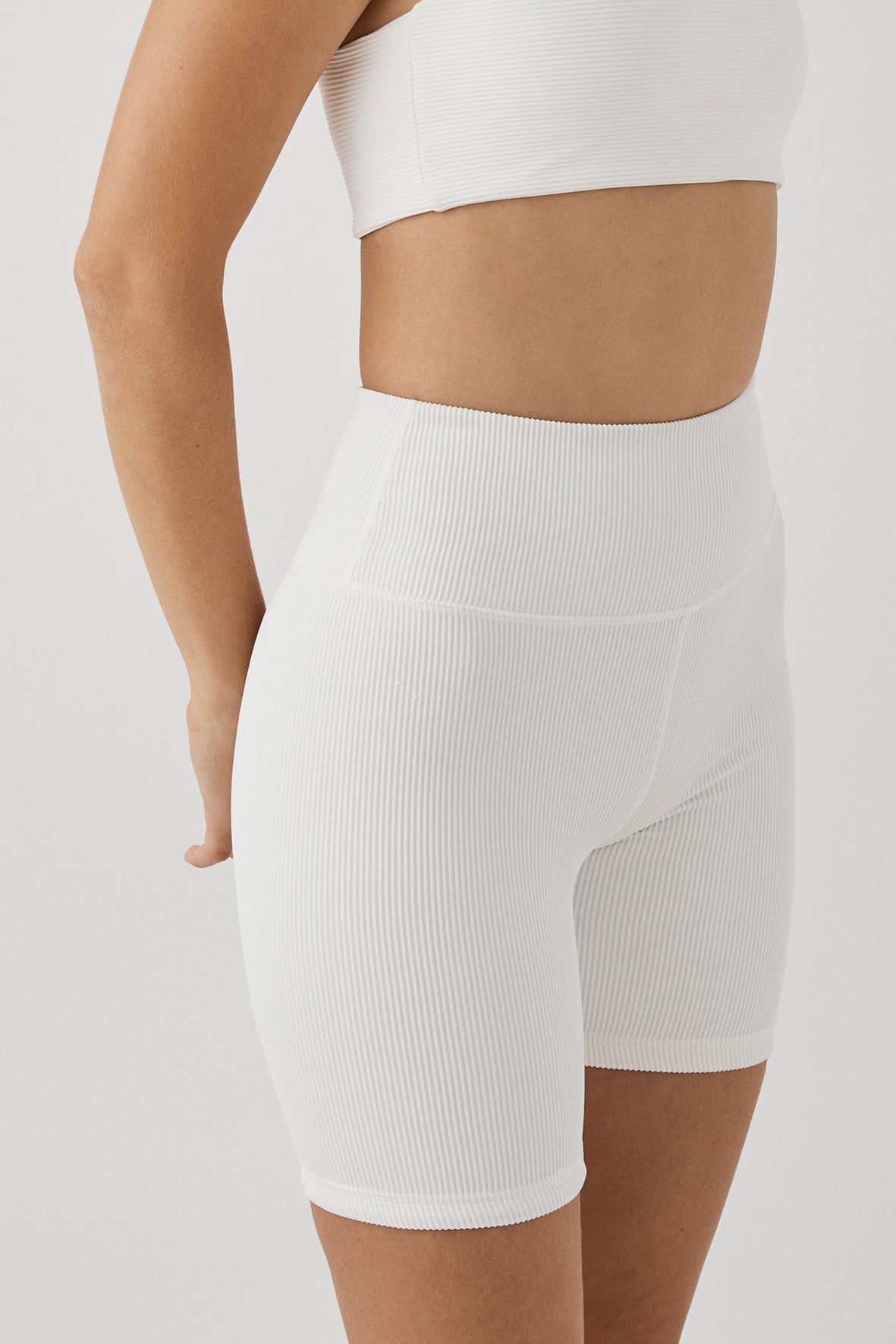 Eden Bike Shorts - Cloud