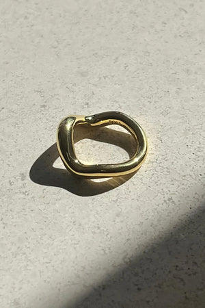 Saint Valentine - Wabi Sabi Ring - Gold